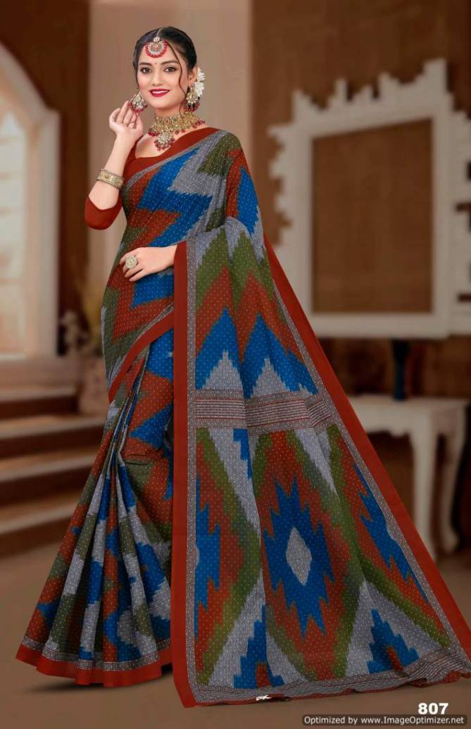 Mama Masleen Vol 6 By Balaji Daily Wear Printed Sarees Wholesale Shop In Surat